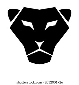 Panther animal logo mascot illustration