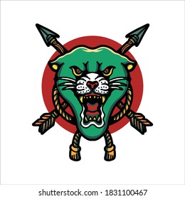 diseño de vectores de tatuajes de flechas y pantorros