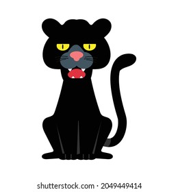 Panther Black Tiger Animal Cartoon