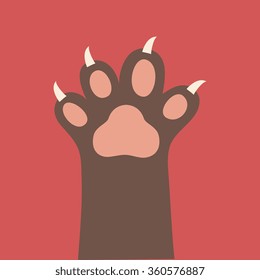 panther claw paw. 