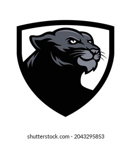 panther emblem mascot logo logo