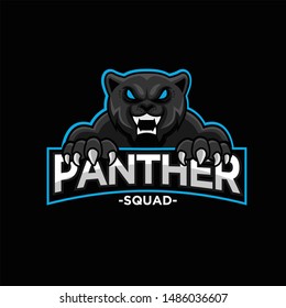 Panther Esport Logo Mascot for Gaming Team
