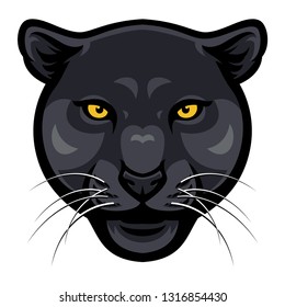 Panther face vector