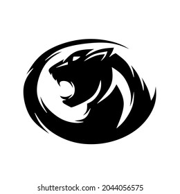 La plantilla del logotipo de Panther head es perfecta para su uso en la marca corporativa, el comercio electrónico y el emprendimiento.