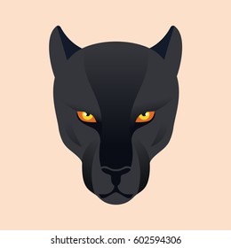 Panther head vector illustration