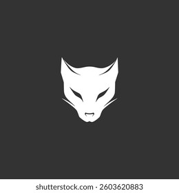 panther head wild animal gaming logo vector illustration template design