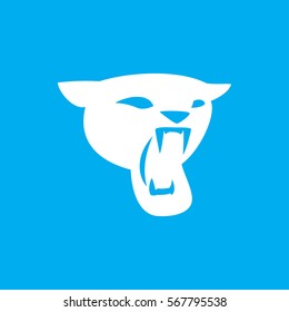 panther icon illustration isolated vector sign symbol