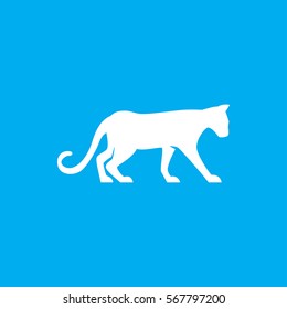 panther icon illustration isolated vector sign symbol