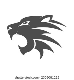 Panther icon logo design illustration