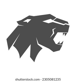 Panther icon logo design illustration