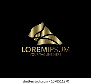 Panther icon. Panther, tiger logo template