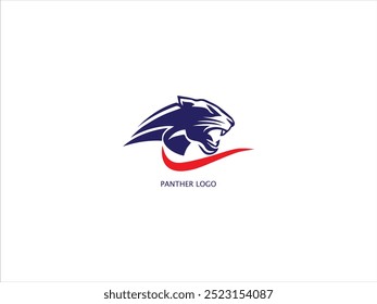 THE PANTHER LOGO design ,vector , illustration ,line art and icon.