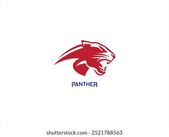 O design do logotipo da pantera, vetor, design do logotipo do mascote da pantera, ilustração, rosto bonito da pantera, coleção de logotipos da versão preta da pantera para sua marca .