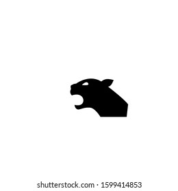 panther logo design vector template sign icon