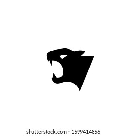 panther logo design vector template sign icon
