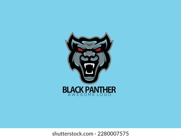 panther logo esport gaming design