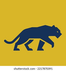 Panther Logo. Icon design. Template elements