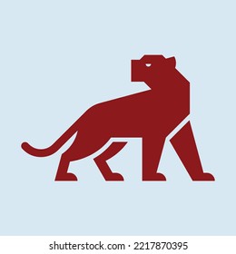 Panther Logo. Icon design. Template elements