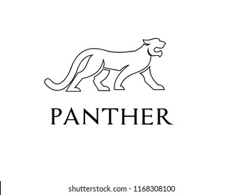 panther logo icon designs