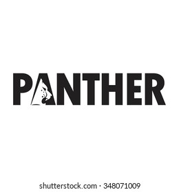 panther logo vector