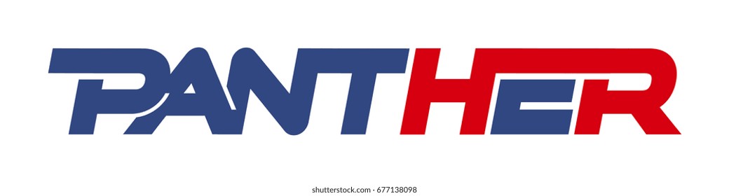 panther logo vector