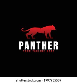 panther logo vector design. for logo templates