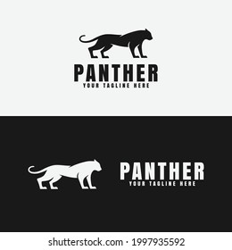 panther logo vector design. for logo templates
