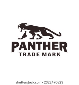 panther logo vector template illustration