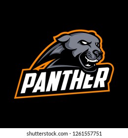 Panther mascot logo