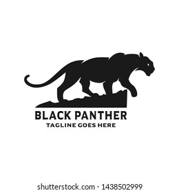 panther silhouette logo design your company