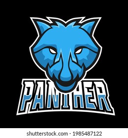 Panther sport or esport gaming mascot logo template, for your team