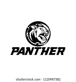 panther sport vector logo concept