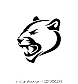Panther symbol - vector illustration