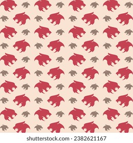 Panther trendy design repeating seamless pattern vector illustration background