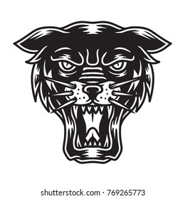 Panther Vector Hand Drawn