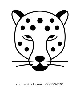  Panther Vector icon which can easily modify or edit

