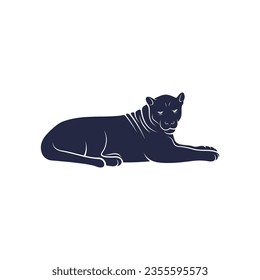 Panther vector illustration design. Panther logo design Template.