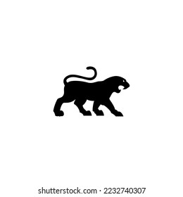 panther vector illustration for icon,symbol or logo. panther template logo. panther silhouette