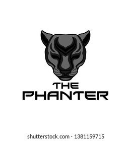 The Panther  Vector Illustration of Logo Gaming Design for Game, team, Military, Company and other