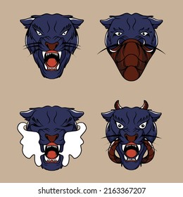 panther vector illustration specially made for branding, advertising and other needs