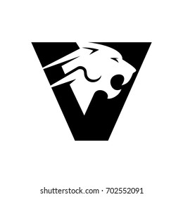 panther vector logo.