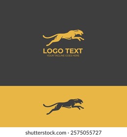 Panther vector logo design template