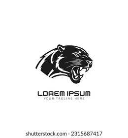 panther vector logo icon design template