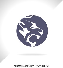 Panther wild cat vector