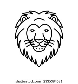 panthera tigris Vector icon which can easily modify or edit

