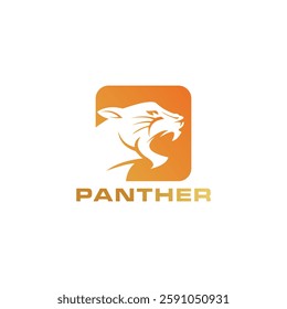 Panthers in Shield Mascot Logo 