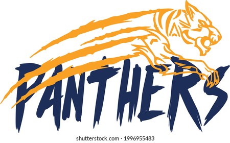 Panthers Vector Logo T-shirt Design