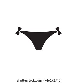 panties icon illustration isolated vector
