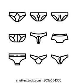 panties icon or logo isolated sign symbol vector illustration - Collection of high quality black style vector icons
