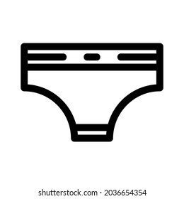 panties icon or logo isolated sign symbol vector illustration - high quality black style vector icons

